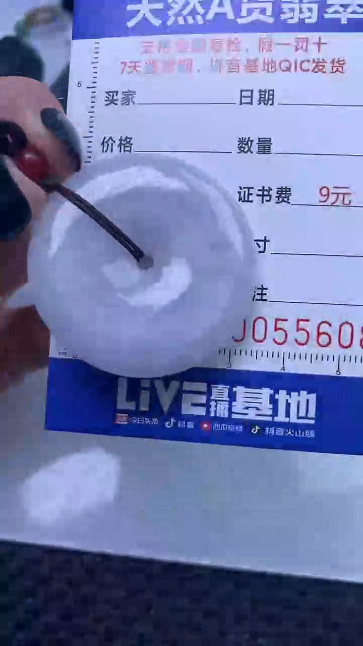 【闪购商品】翡翠颈饰未镶嵌A货翡翠5608