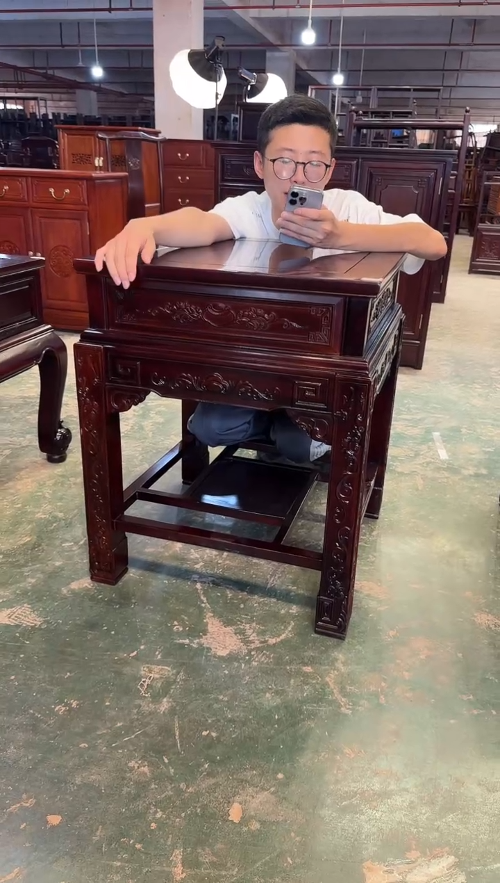 黑酸枝木类成套家具J88