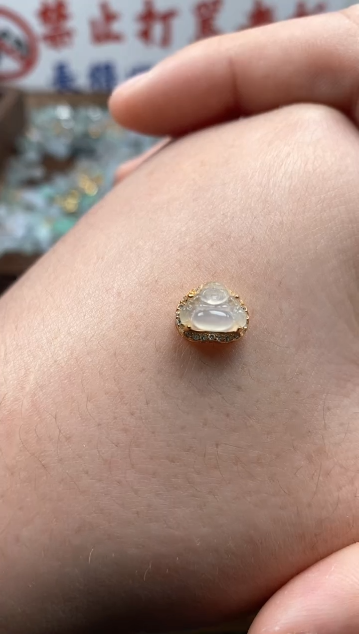 【闪购商品】翡翠颈饰未镶嵌新年快乐！