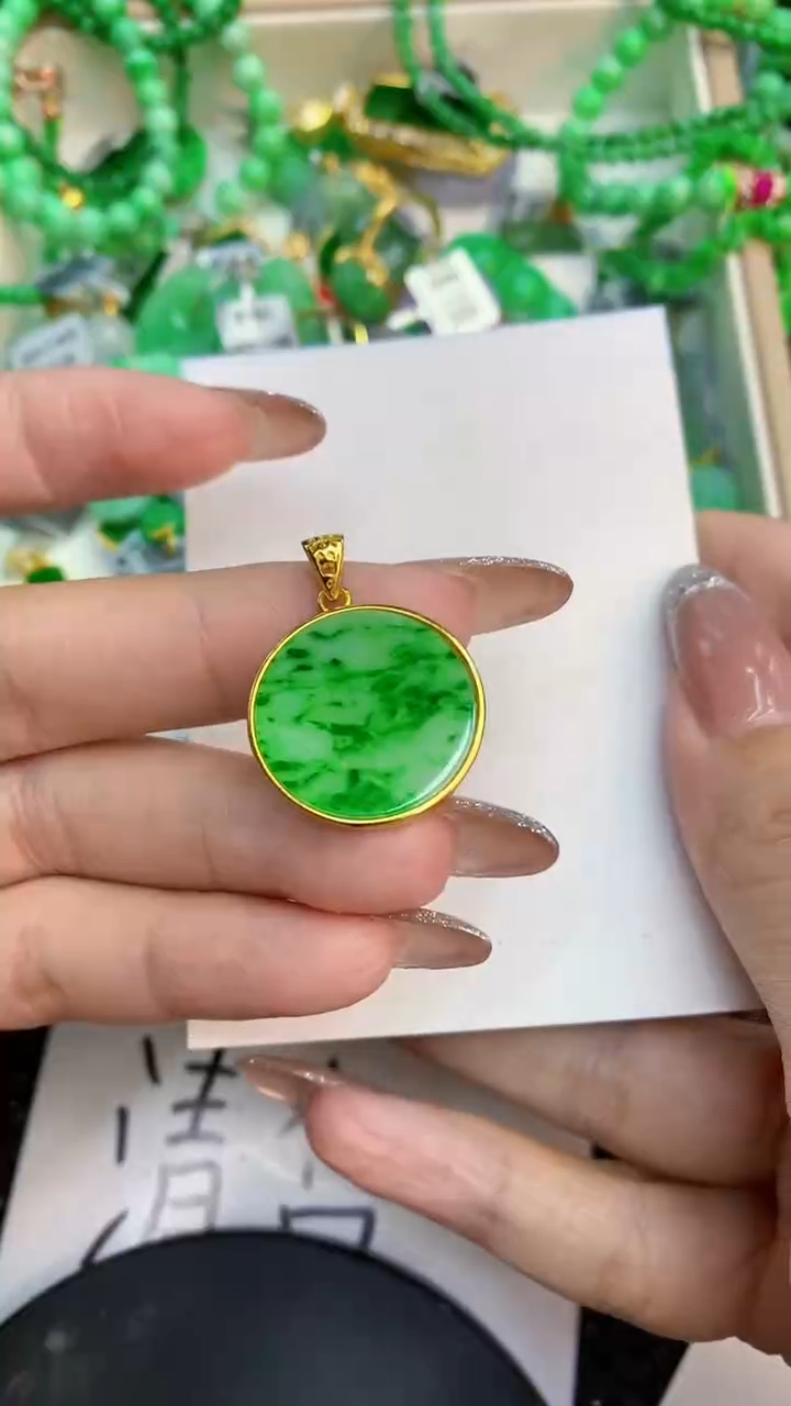 颈饰未镶嵌翡翠11