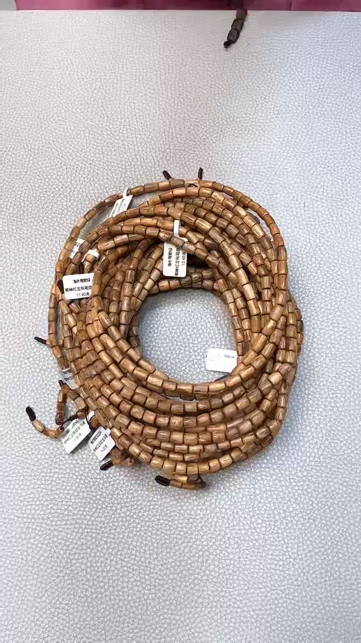 手串沉香棋楠红金猊随型多圈多样性发其一