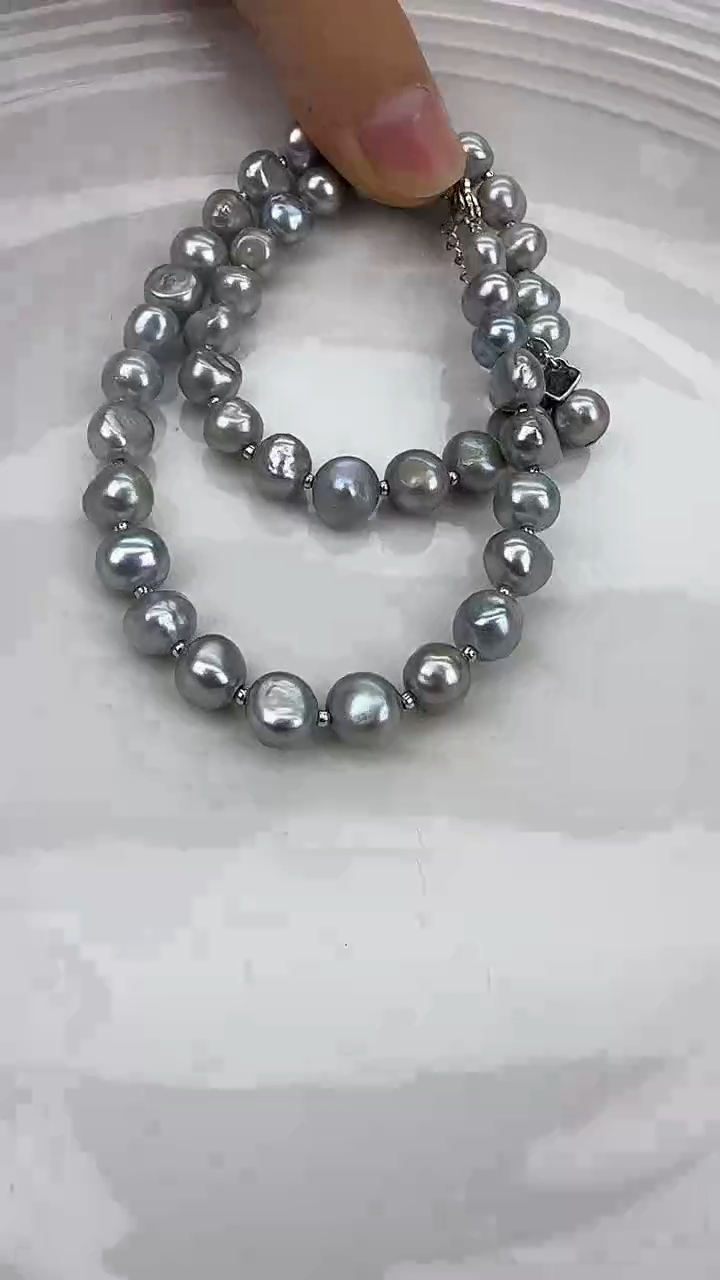 颈饰未镶嵌淡水珍珠1`