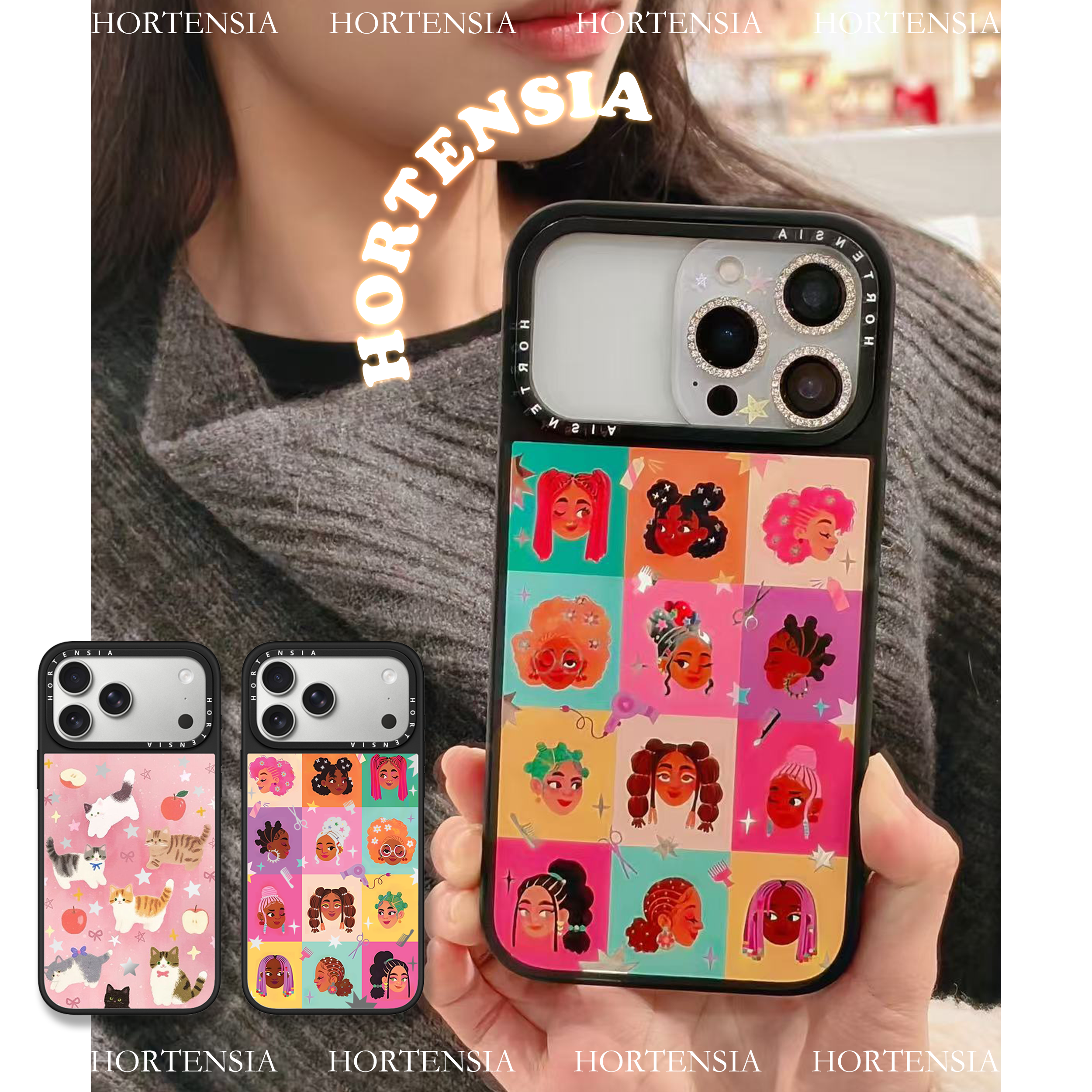 HORTENSIA 多彩生活手机壳 iphone17promax手机壳 适用苹果保护套