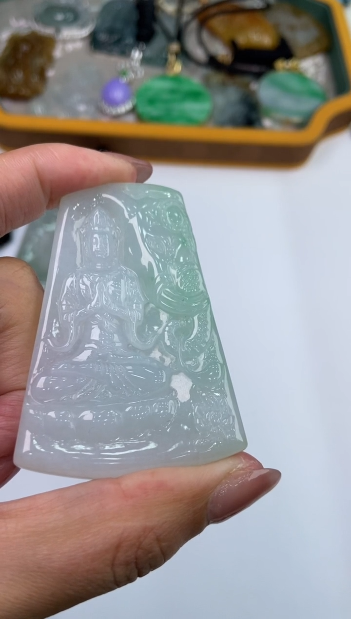 【闪购商品】翡翠挂件未镶嵌2215525