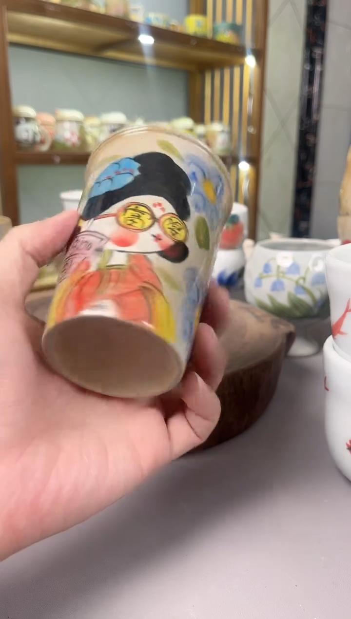 【闪购商品】瓷片景德镇手绘高温釉下彩瓷器