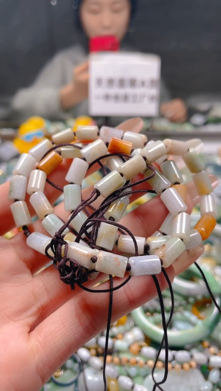 【闪购商品】翡翠颈饰未镶嵌/M/翡翠A货一图一物