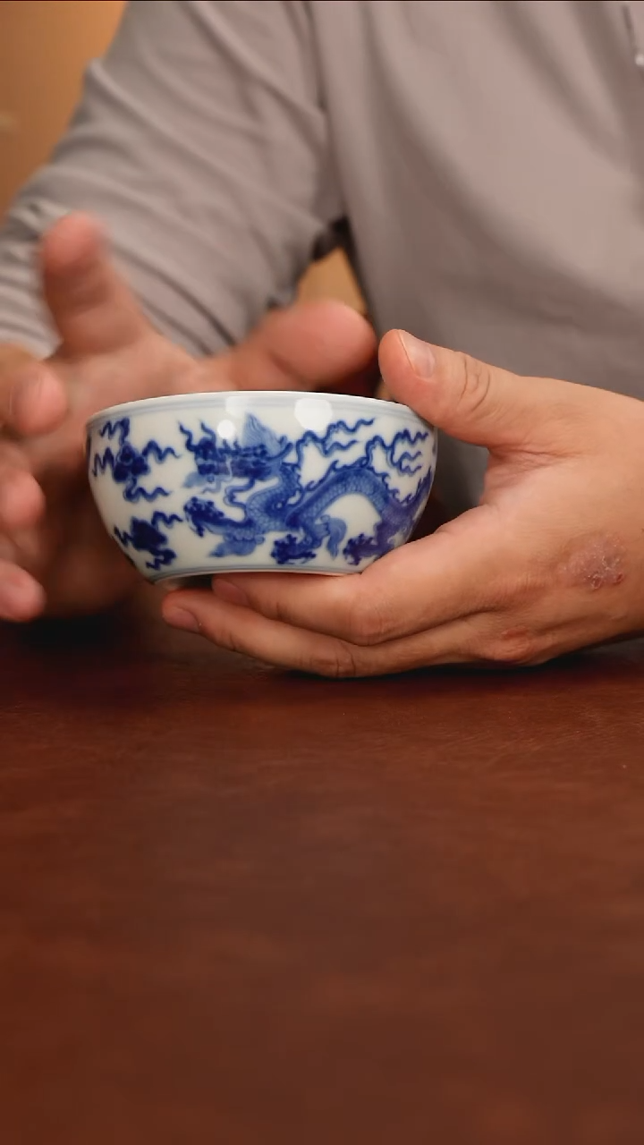 景德镇青花瓷手绘茶具