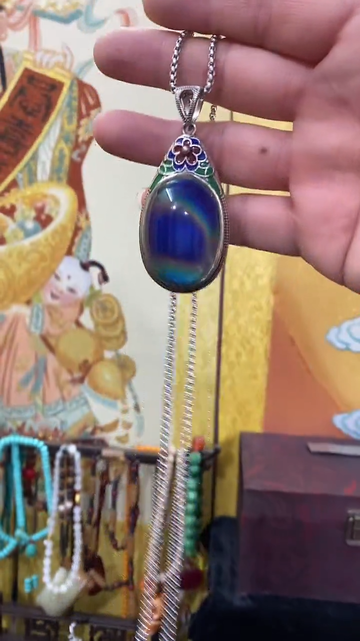 珐琅坠链均800银【闪购商品】主播推荐