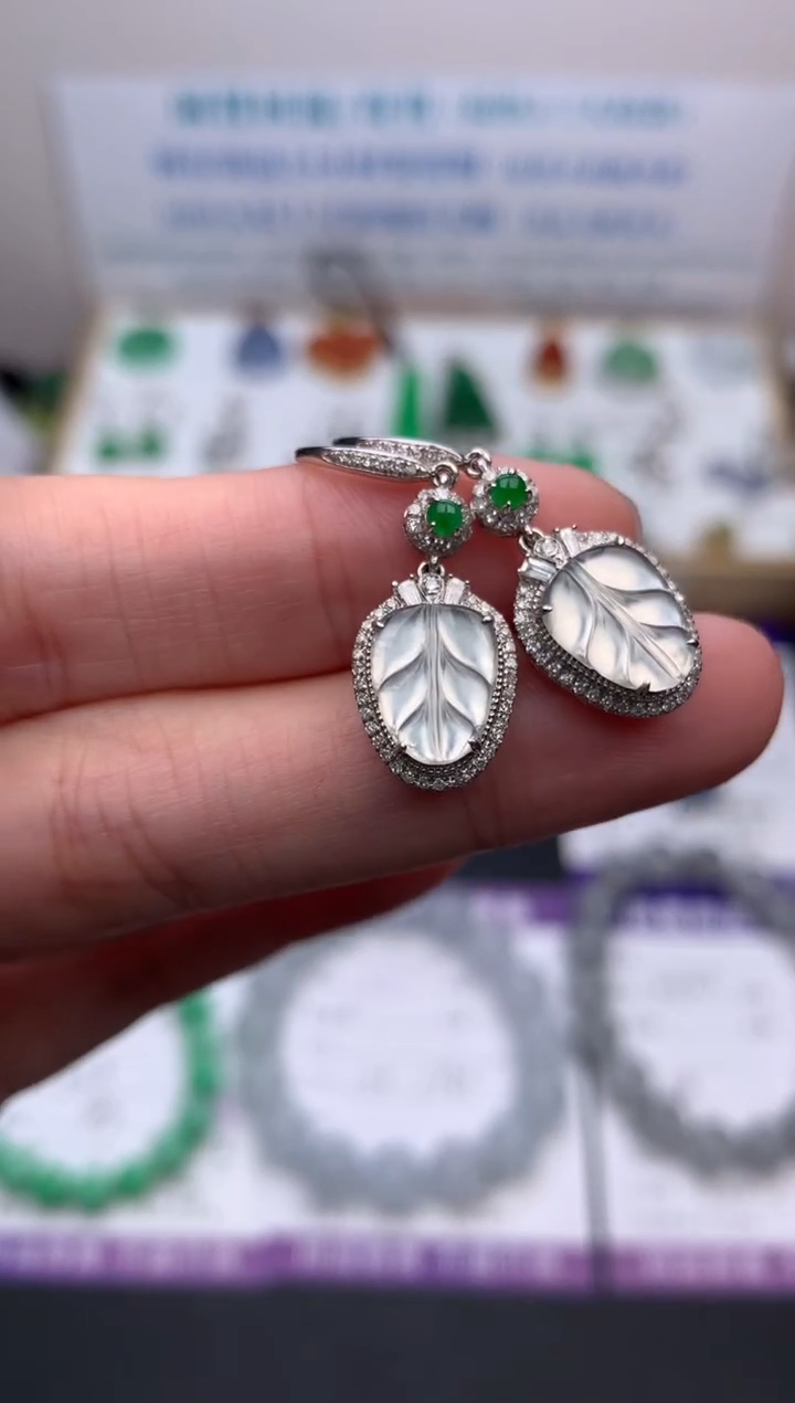 【闪购商品】定制翡翠18K金镶嵌模式推广期24小时鉴赏期