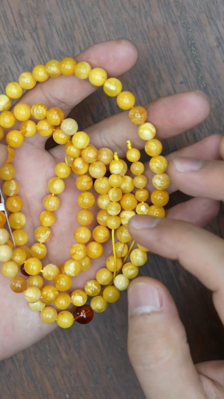 【闪购商品】琥珀裸石未镶嵌 老蜡108