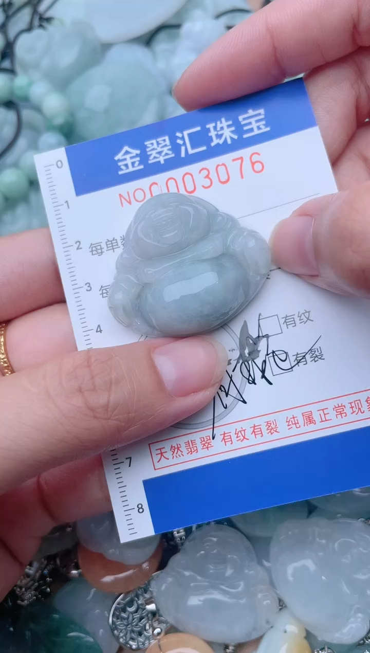 颈饰未镶嵌翡翠3076
