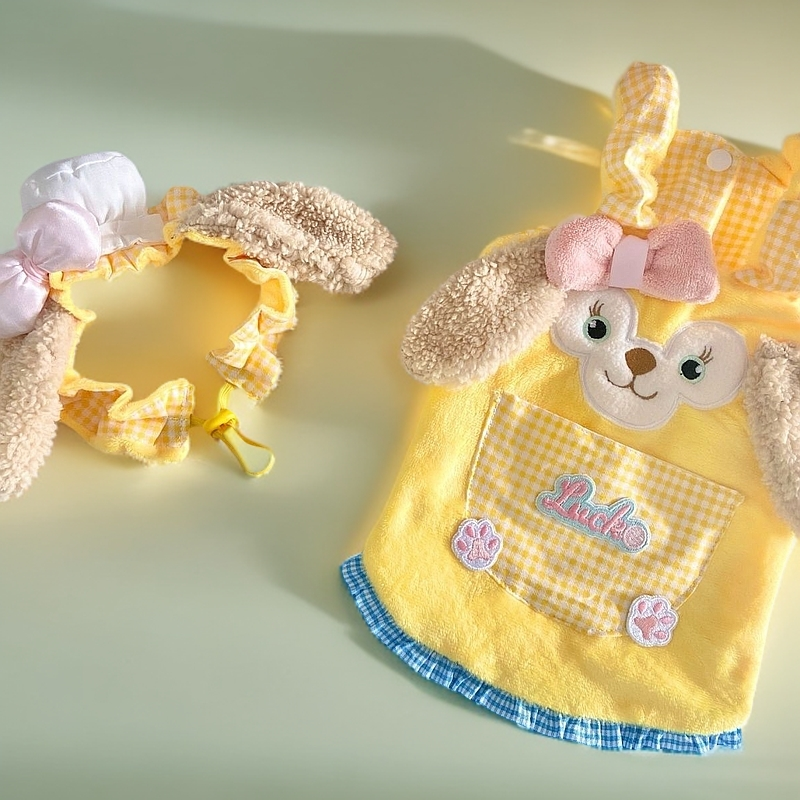 新品饼饼背带裙帽子西施约克夏马尔济斯泰迪比熊狗布偶渐层英短猫