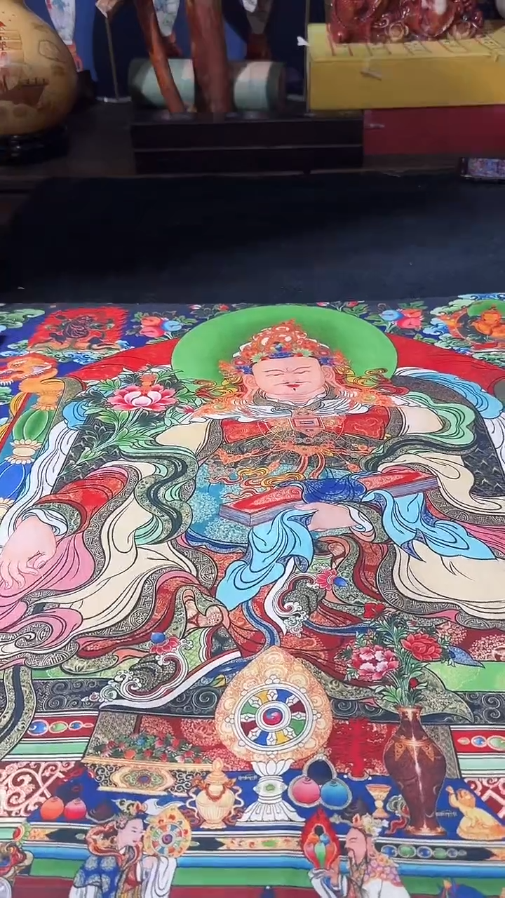 卷轴画藏式珍藏彩绘艺术馆24