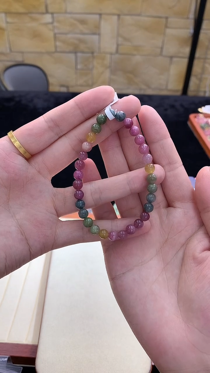 未镶嵌手链碧玺独家设计款多样性发其一