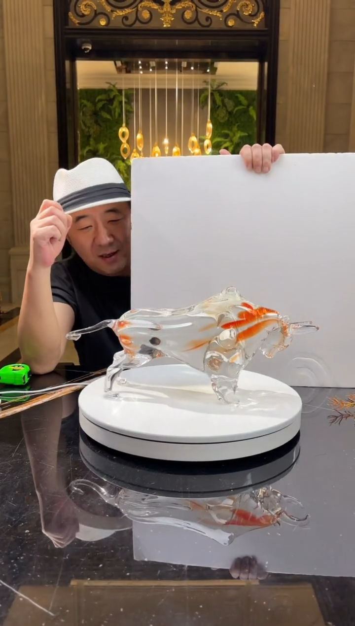 【闪购商品】茶宠艺术琉璃摆件D226