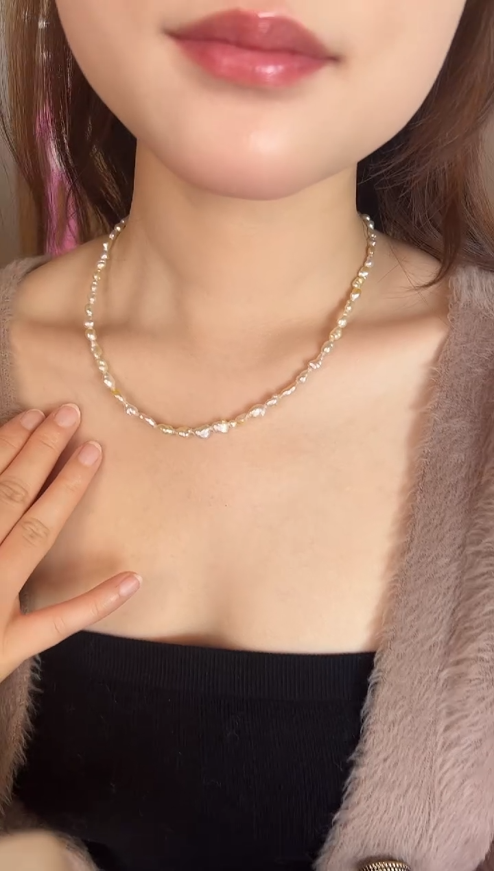 颈饰未镶嵌海水珍珠珍珠