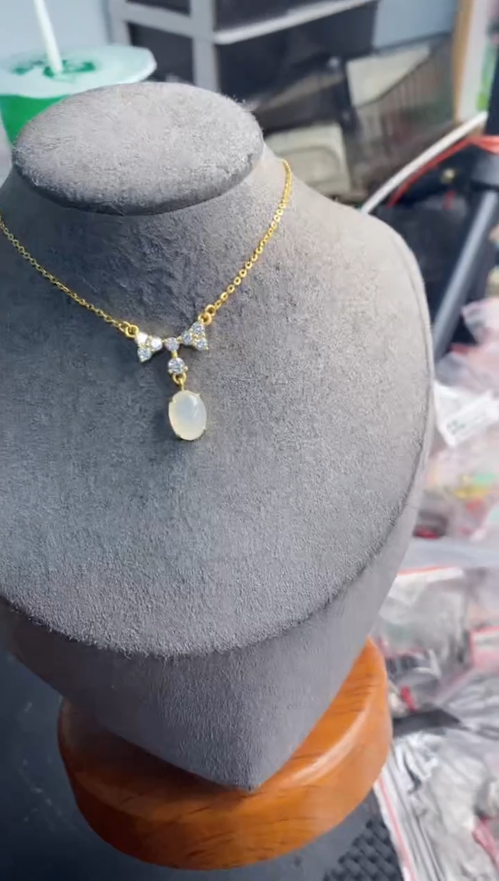 银S925镶嵌戒指翡翠999----3