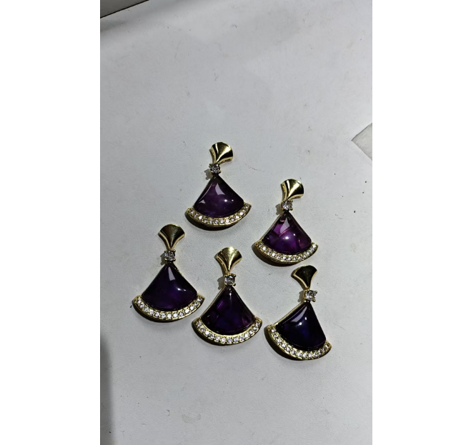 q4（玉姐珠宝）紫水晶吊坠-多样性只发一件