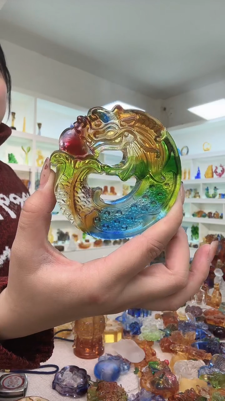 手工艺品琉璃大龙鱼