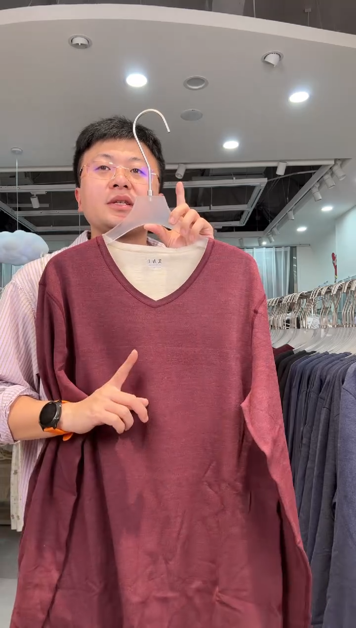 68015紫红色男士3XL