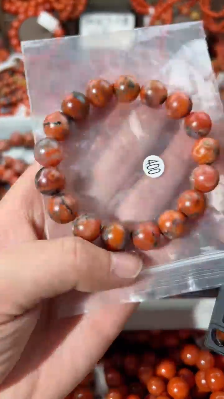 【闪购商品】南红玛瑙手串未镶嵌12