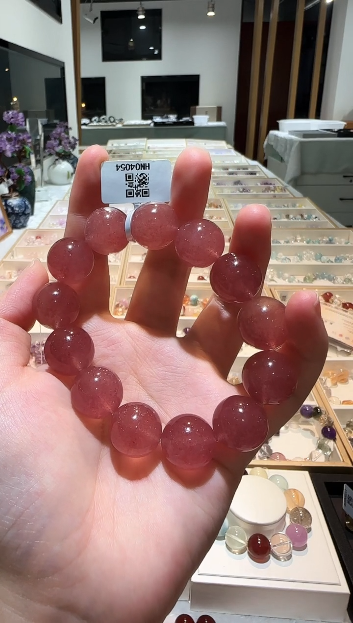 未镶嵌手串石英质玉手串