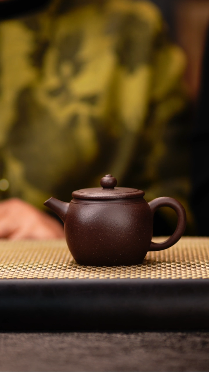 LJ78手磨紫泥天地方圆