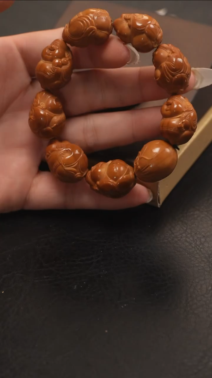 【闪购商品】橄榄核手串/手链橄榄核文玩作品