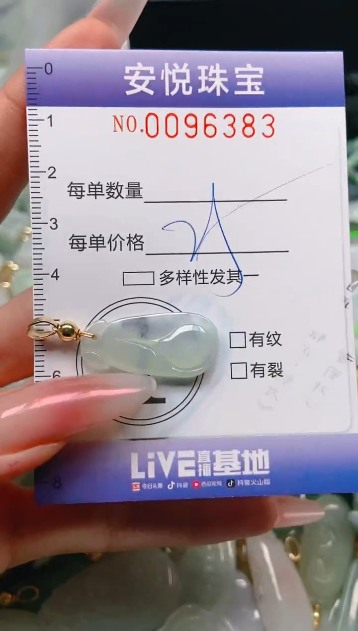 【闪购商品】翡翠颈饰未镶嵌闪购0096383