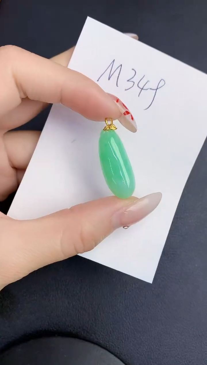 【闪购商品】翡翠颈饰18K金镶嵌00000000000