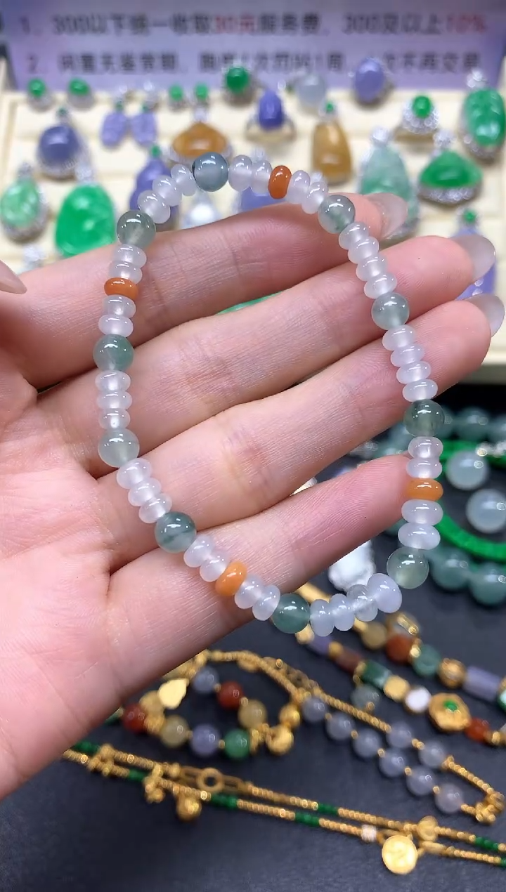 【闪购商品】未镶嵌翡翠手串手串|450+45