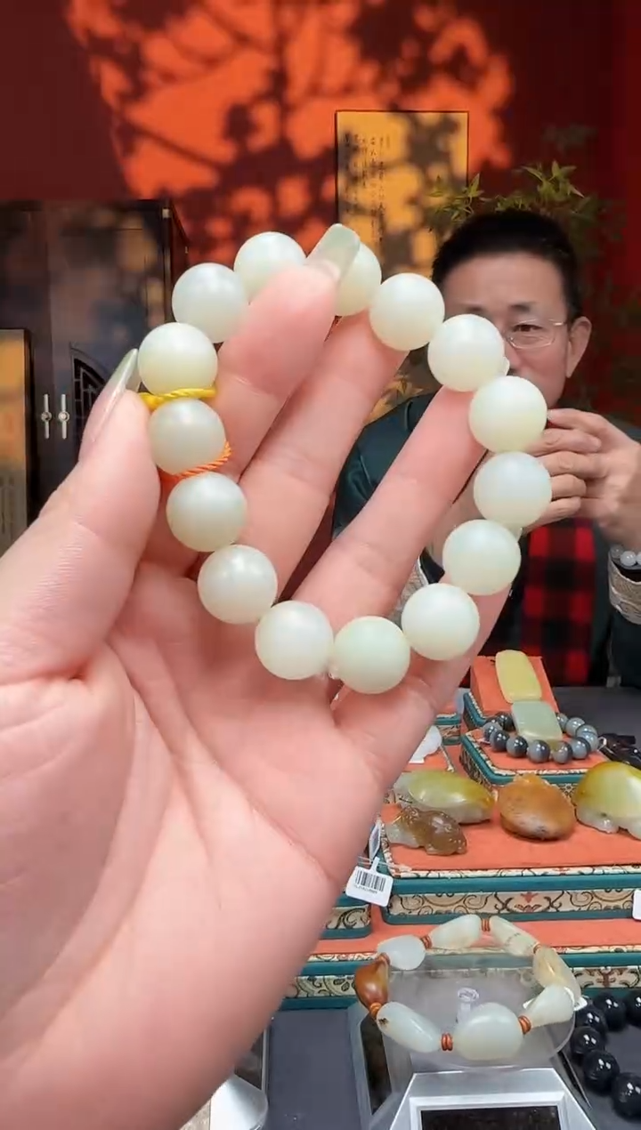 【闪购商品】和田玉手串未镶嵌手串14