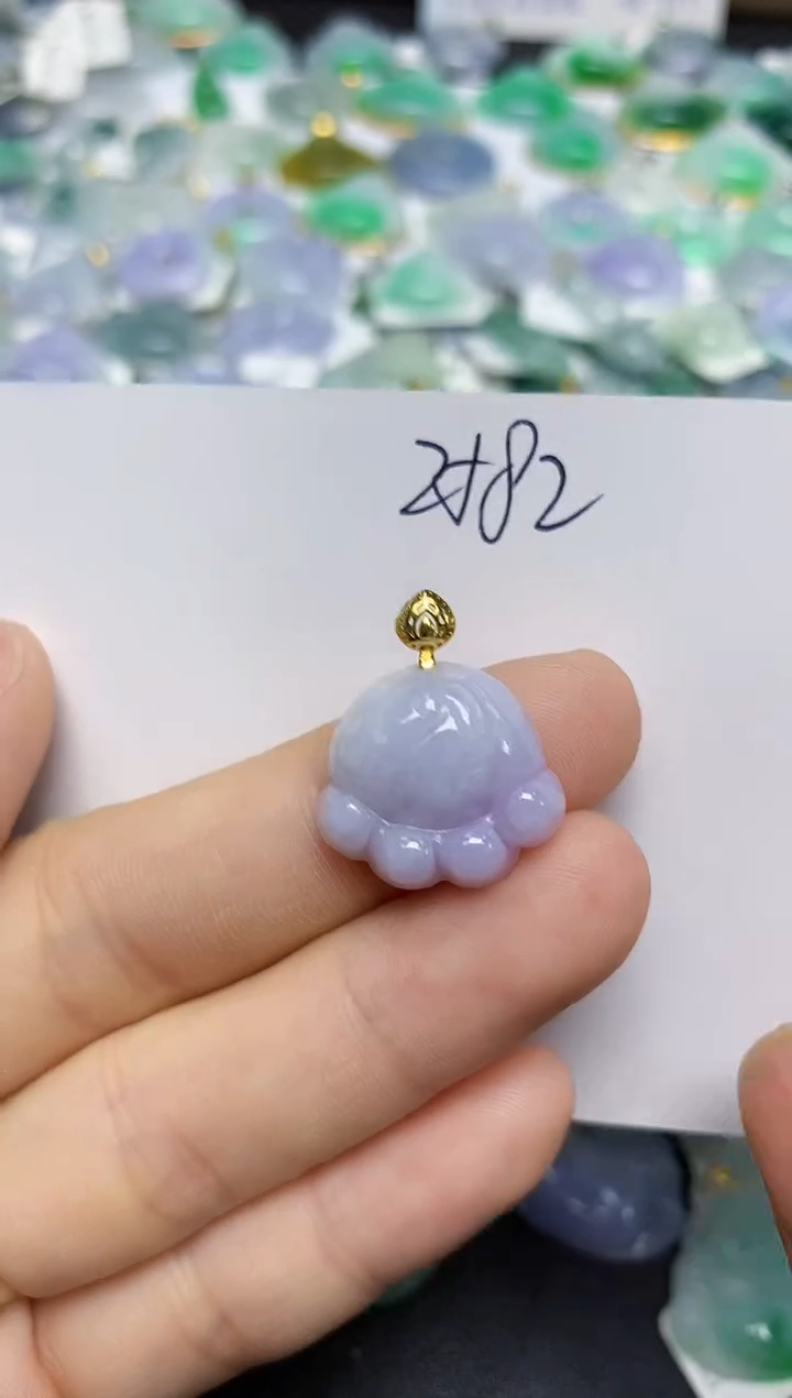 翡翠未镶嵌颈饰天然缅甸翡翠A货