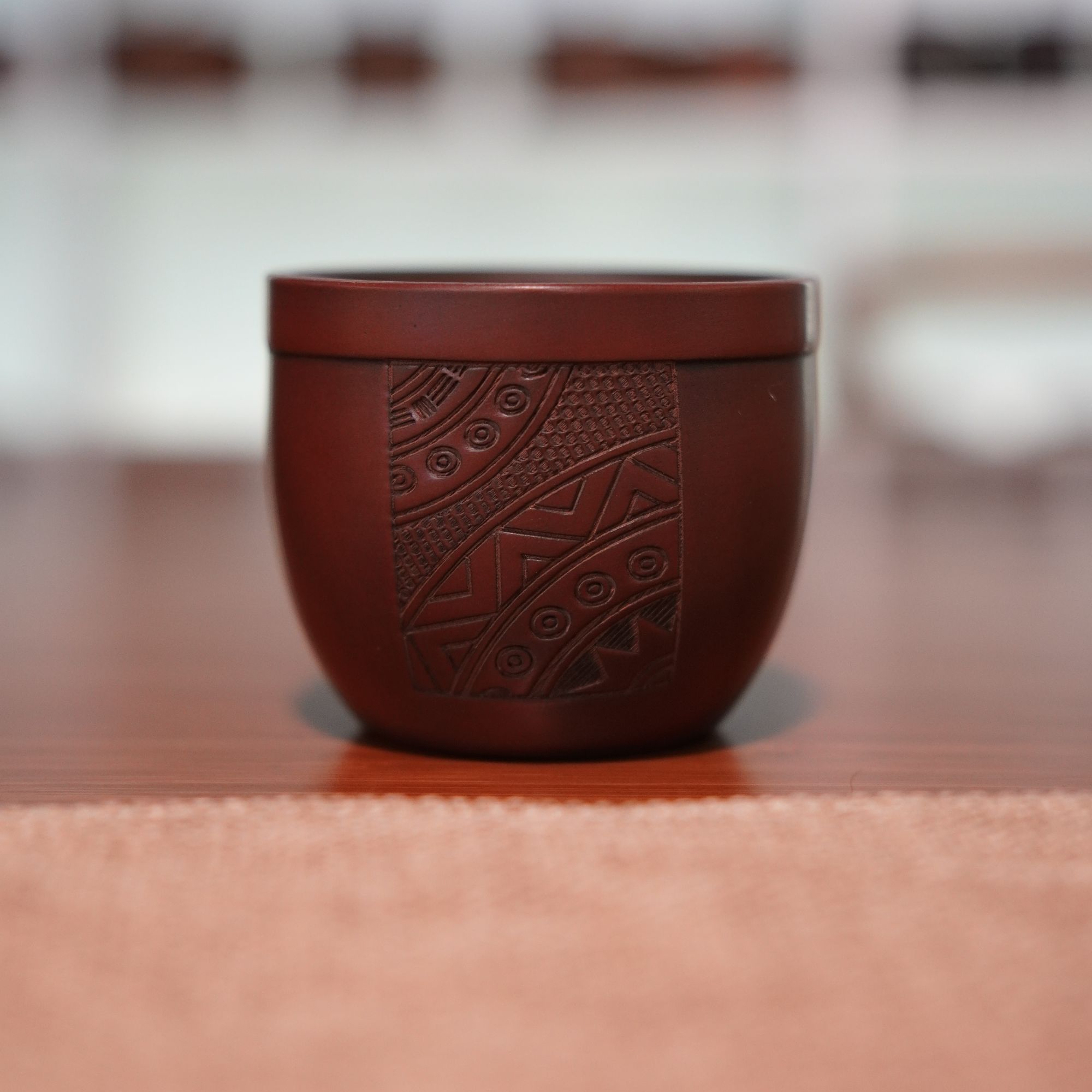 【锦绣情】广西钦州坭兴陶杯子100ml