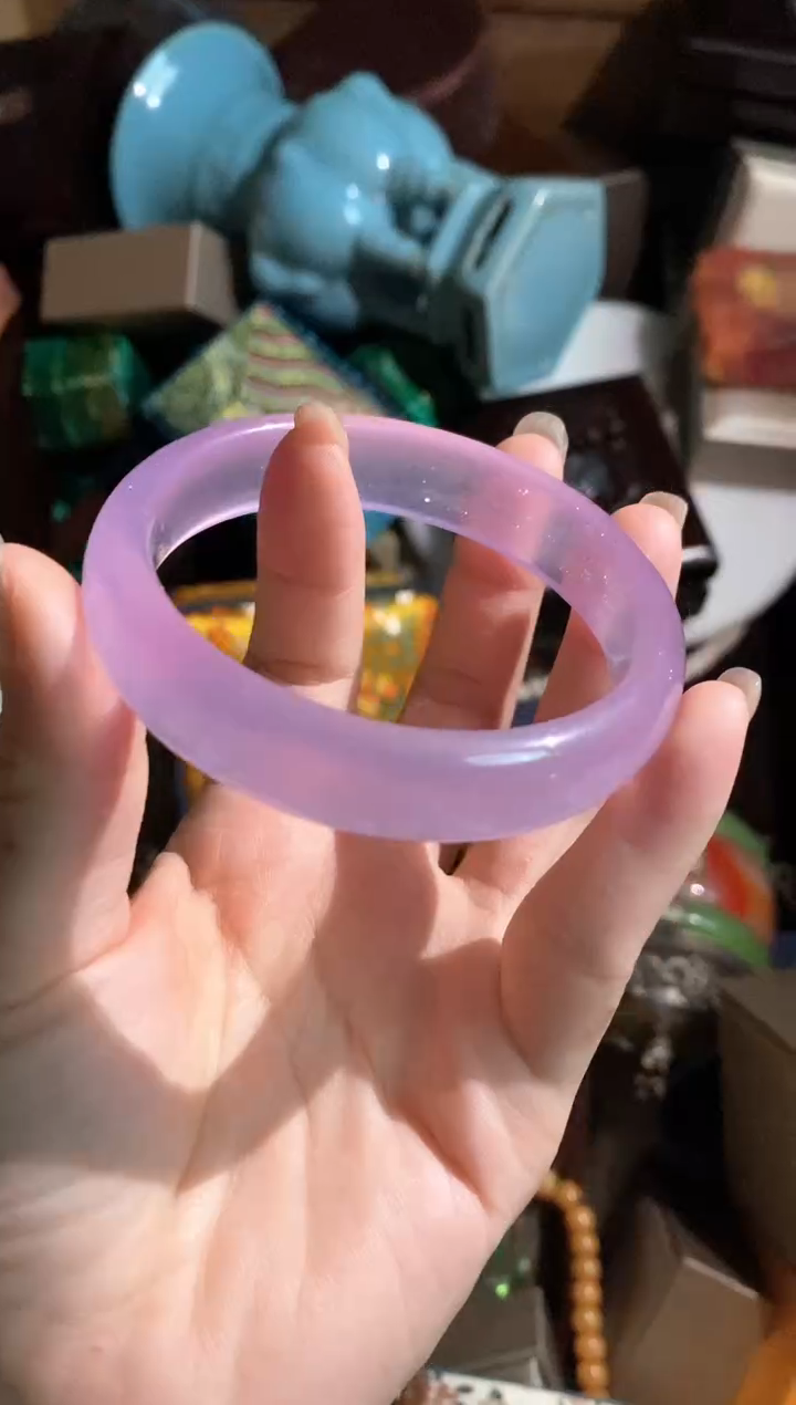 翡翠手镯未镶嵌永玉阁精品专属摆件