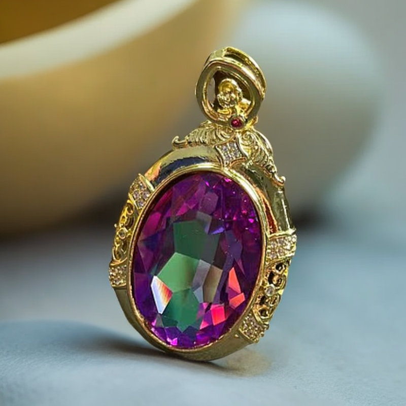 石AA09精品甄选高奢首饰配礼盒送链子