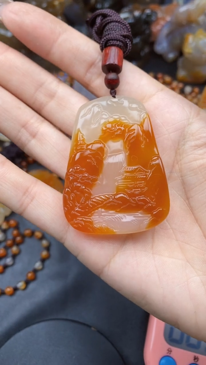 【闪购商品】玛瑙/玉髓颈饰未镶嵌ll