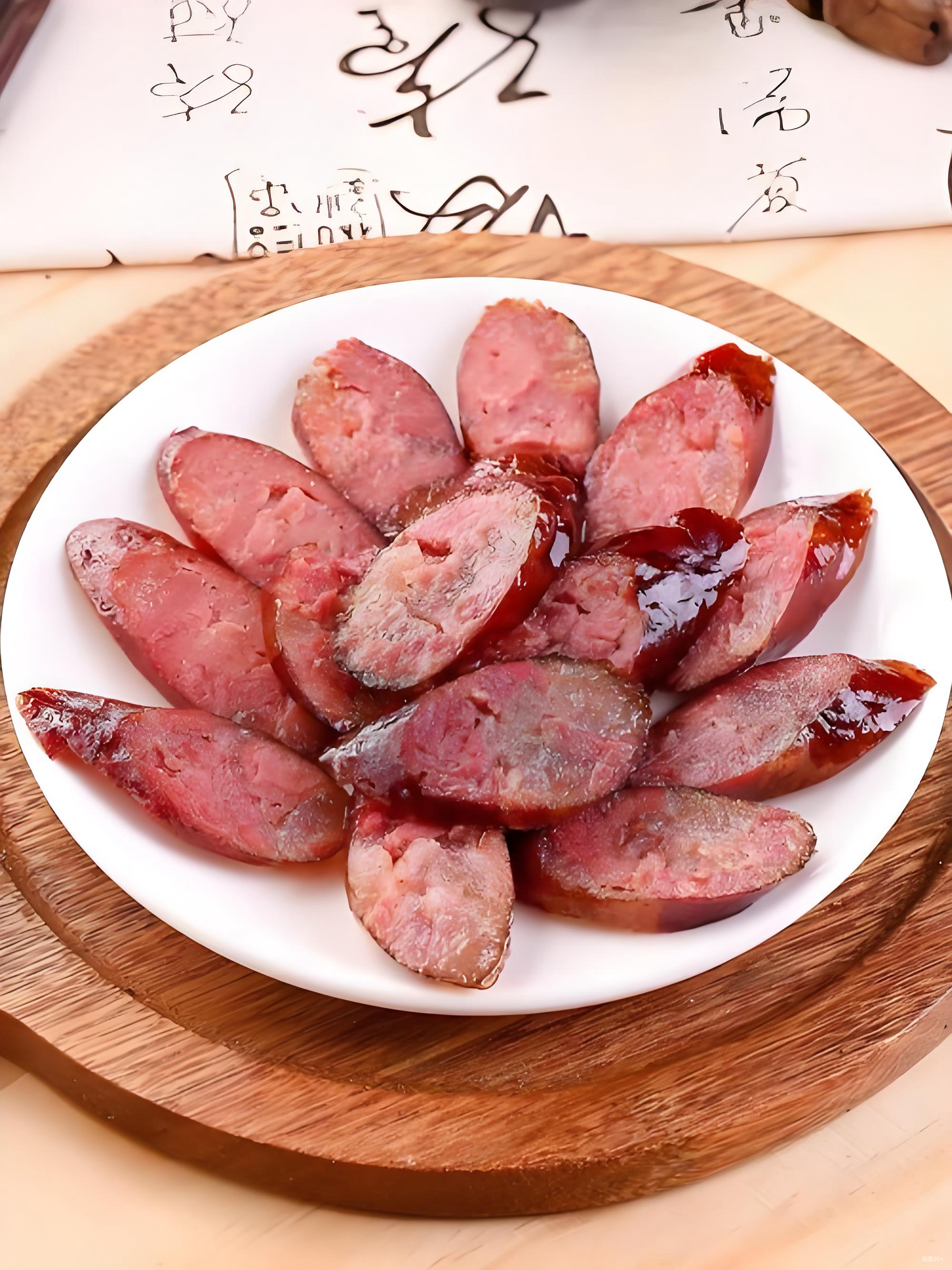 贵州农村土猪腊肉肠现拍现卖