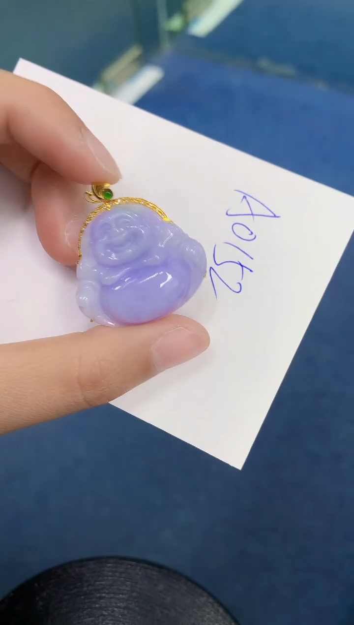 【闪购商品】翡翠颈饰18K金镶嵌000000000