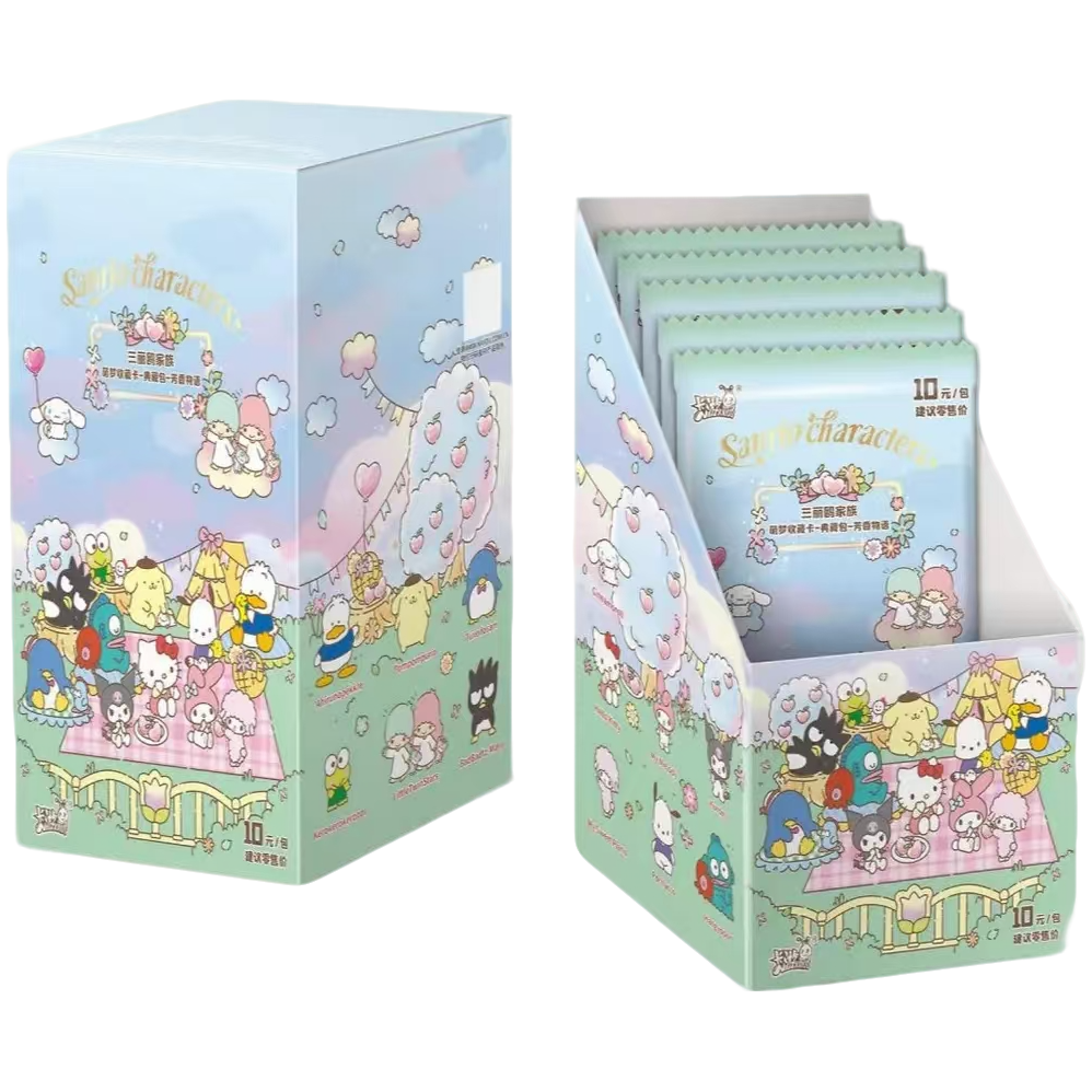 【超量/大胃王/叠叠】卡游三丽鸥典藏包 芳香物语盲盒收藏卡牌