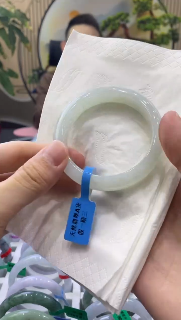 未镶嵌手镯翡翠4593