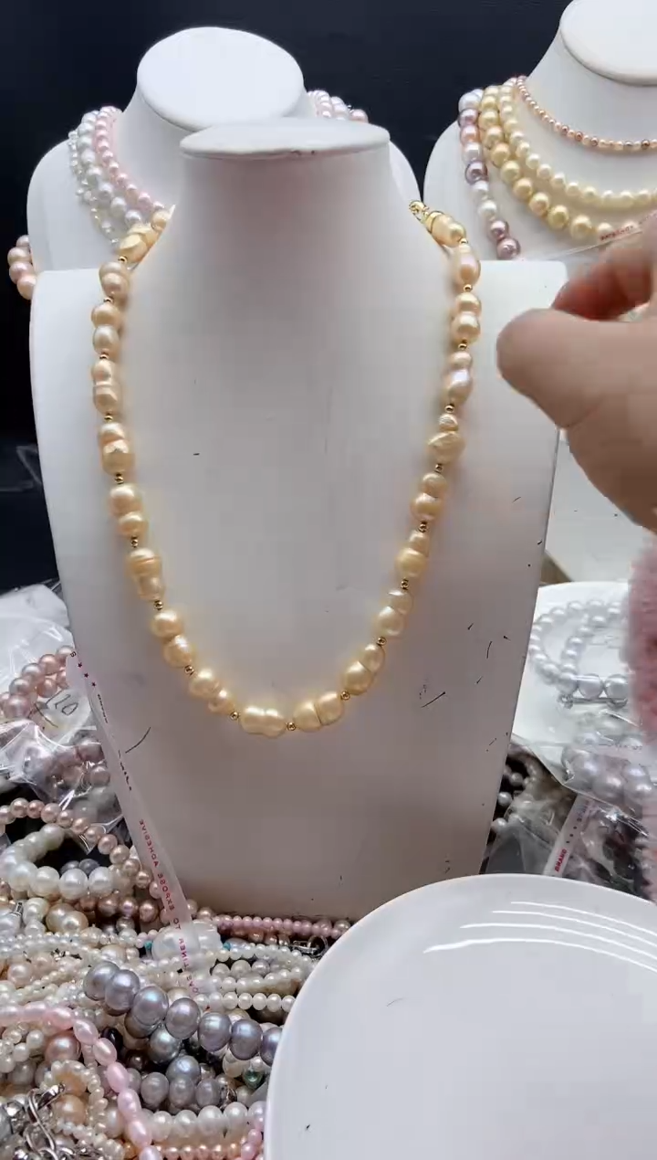 【闪购商品】淡水珍珠颈饰未镶嵌1