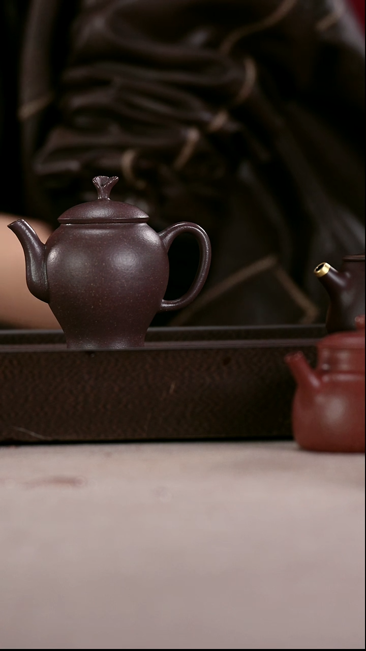 茶壶紫砂老天青花钮怀香