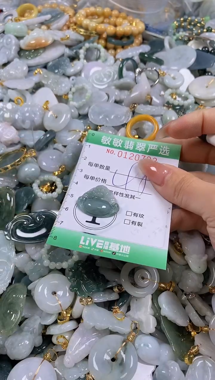 【闪购商品】翡翠颈饰未镶嵌闪购0120782