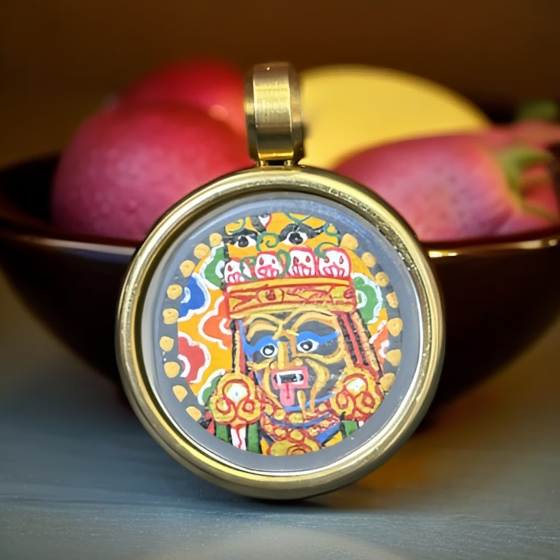 1.5尺寸扎基拉姆本尊纯手绘唐卡