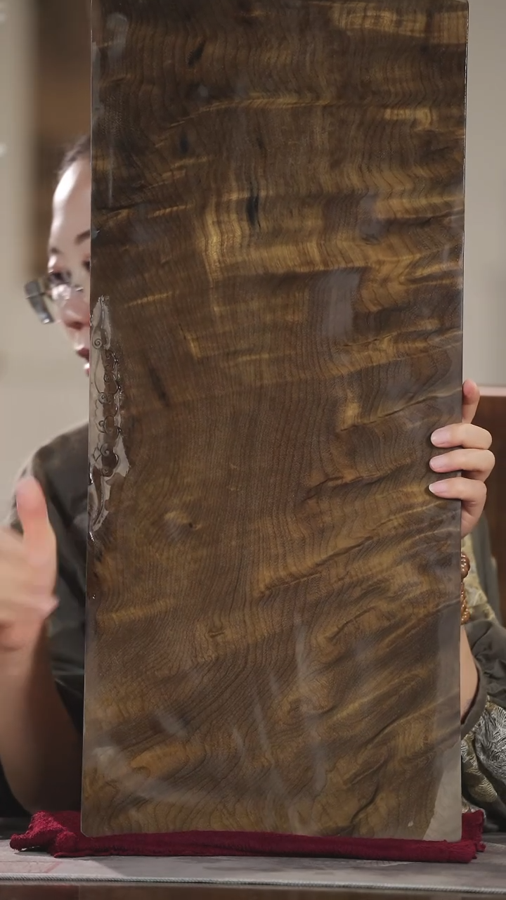 金丝楠321水波纹精品茶盘/茶盘64*28*4.5