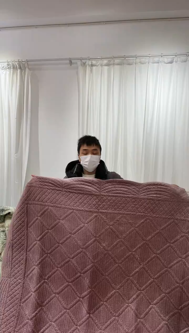 棉200*230纯棉绒垫子床盖146号微瑕