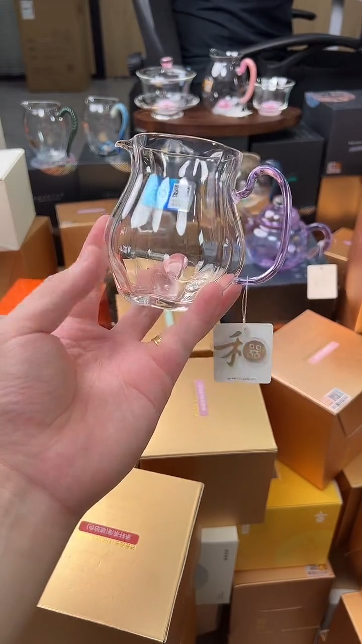 @@禾器晶彩颂妍茶海浅紫色