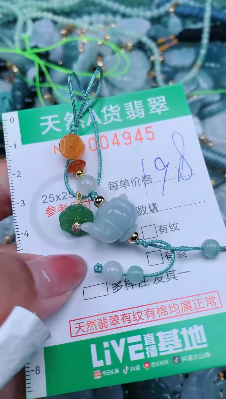 【闪购商品】翡翠颈饰未镶嵌.0004945