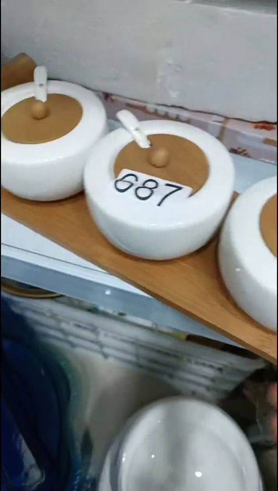 【闪购商品】瓷687调味罐